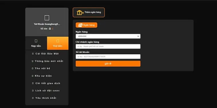 Rút Tiền VN88 Nhanh Chóng Dễ Dàng Cho Người Chơi Mới